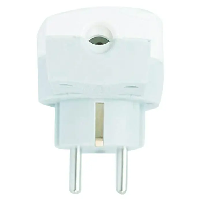 Legrand Clavija con enchufe 2 P+TT - Blanco, PVC, IP20