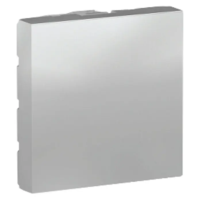 Schneider Electric New Unica Tapa para mecanismo - Aluminio, Plástico, Montaje en la pared