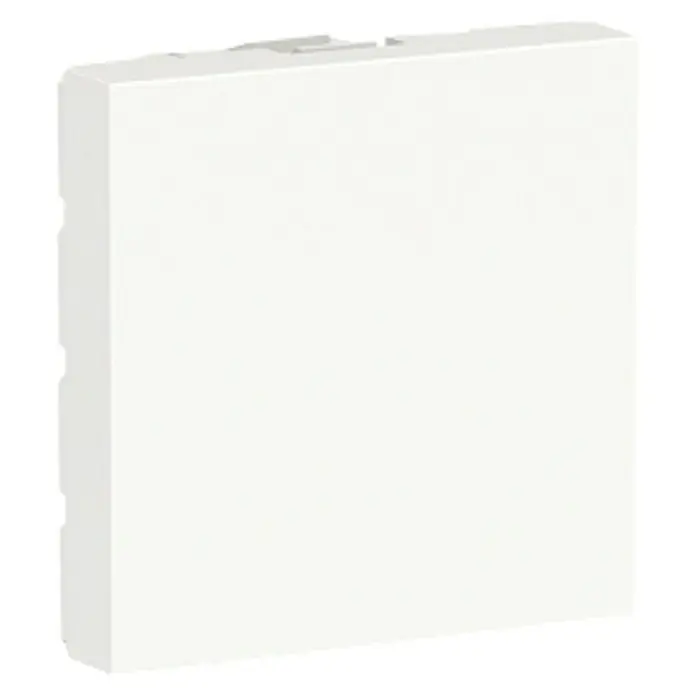 Schneider Electric New Unica Tapa para mecanismo - Blanco polar, Plástico, Montaje en la pared
