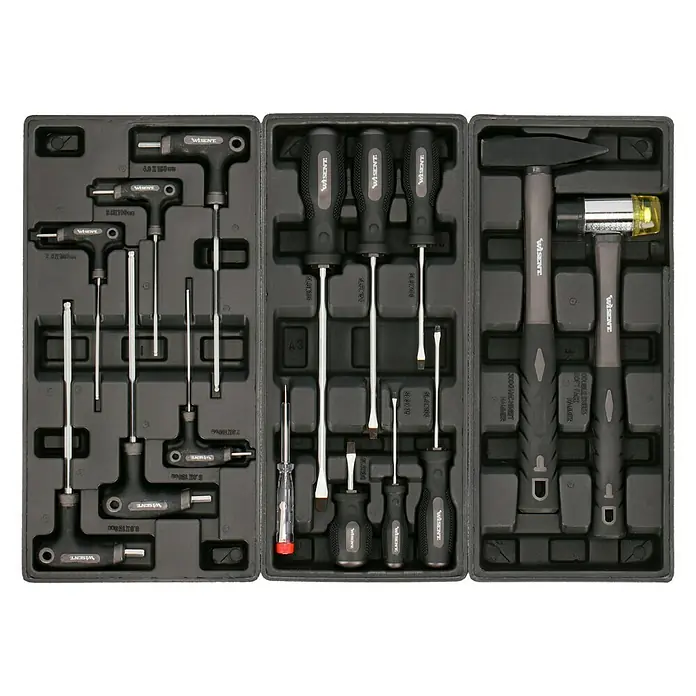 Wisent Werkstattwagen WW 5000 - L x B x H: 77,5 x 47 x 97,5 cm, Mit Werkzeug, Anzahl Schubladen: 7 Stk.