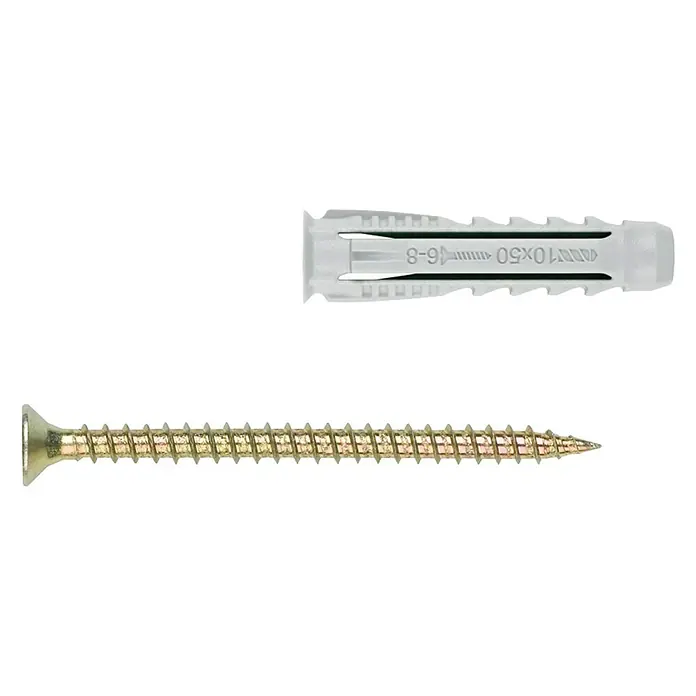 Index Tornillo para madera BZTPPOTS05 - 6 uds., De cabeza plana