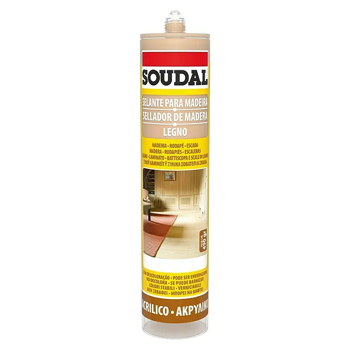 Soudal Sellador para madera - Roble, 300 ml
