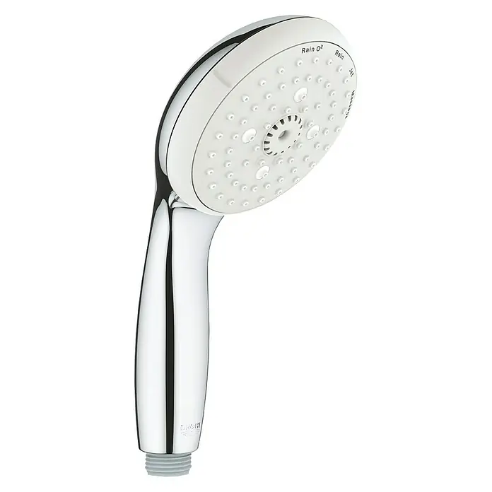 Grohe Handbrause Tempesta 100 - Anzahl Funktionen: 4 Stk., 7 l/min bei 3 bar, Chrom - Vorderansicht