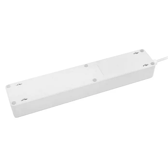 Muvit iO Base de enchufe múltiple inteligente WiFi con USB - 4, Blanco, 1,8 m