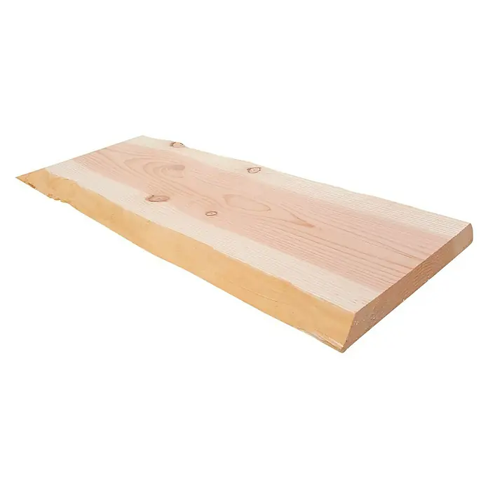 Tablero de madera maciza Tarugo - Abeto rojo, 80 cm x 38 cm x 50 mm