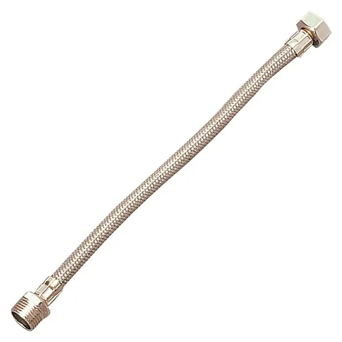 Flexo de conexión M-H - ½″/⅜″, Largo: 100 cm, Macho - Hembra