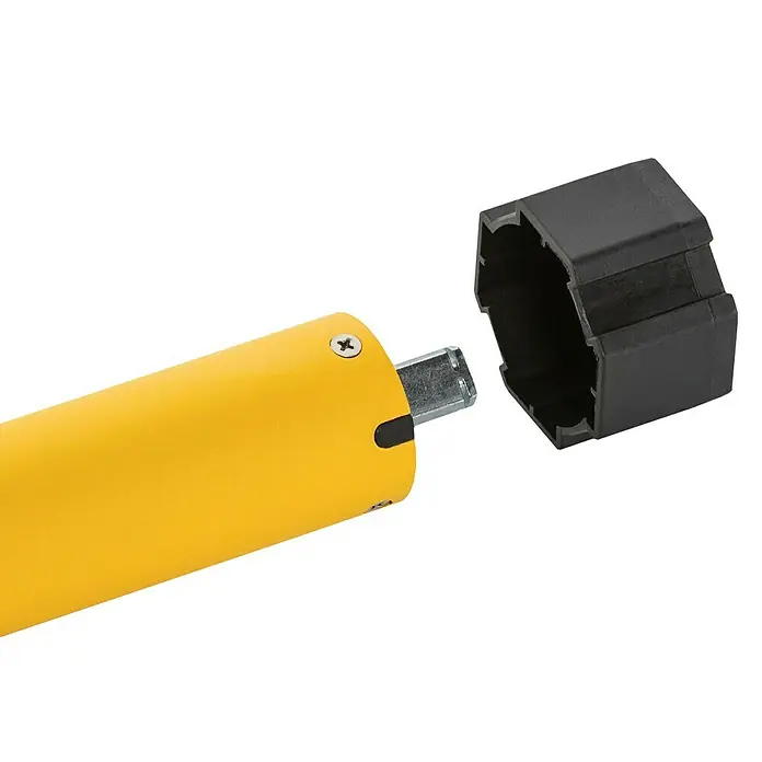 Schellenberg Funk-Rohrmotor Premium 10 Maxi - Max. Rollladenfläche: 4,2 m² bei Kunststoffrollläden, Einbaulänge: 555 mm, Zugkraft: 20 kg
