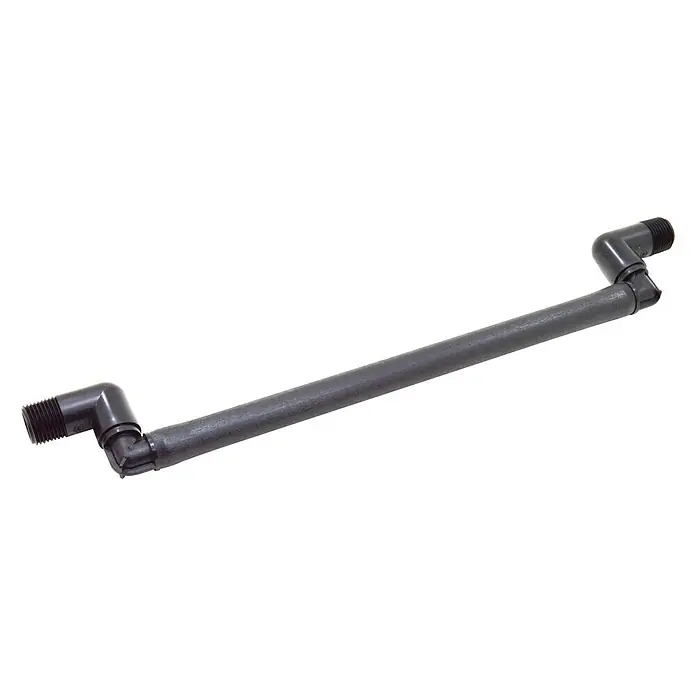 Tubo prolongador flexible con codo - 1 ud., Largo: 30 cm