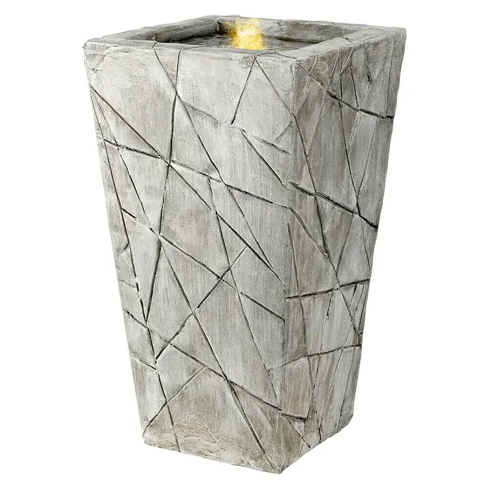 Fuente LED Konika - L x An x Al: 28 x 28 x 50 cm, Fuente LED
