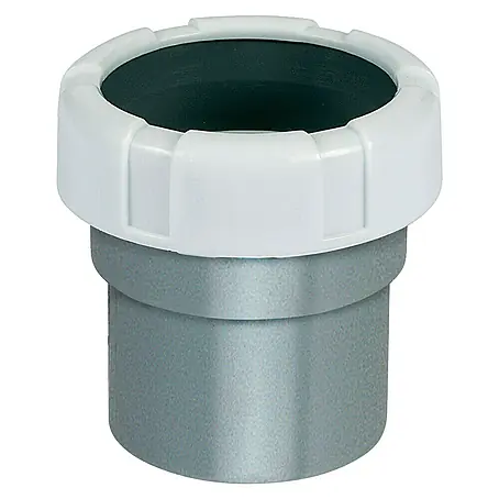 Manguito de unión para tubos mixto PVC M - sifón