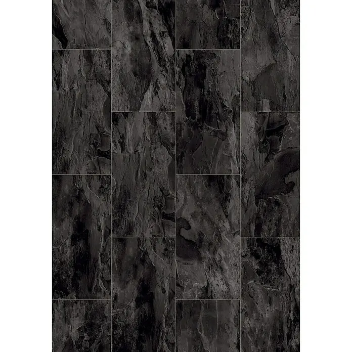 LOGOCLIC Ceramico Laminat Pearl Grey - 635 x 327 x 8 mm, Izgled pločica - Detaljan prikaz