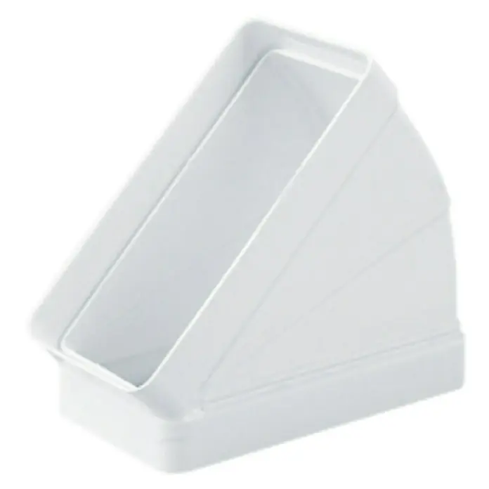 Codo horizontal rectangular Tubpla - 150 mm, 45 °