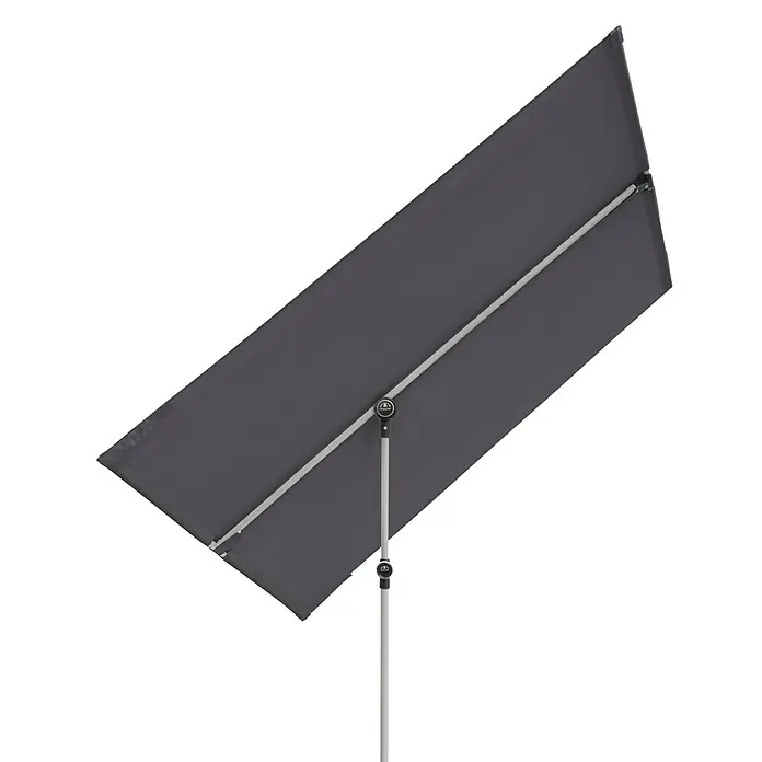 Doppler Active Balkonsichtschutz - Anthrazit, 180 x 130 cm - Vorderansicht