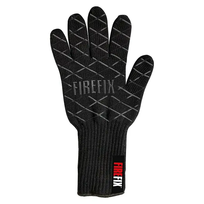 Firefix 5-Finger Handschuh - Schwarz - Vorderansicht