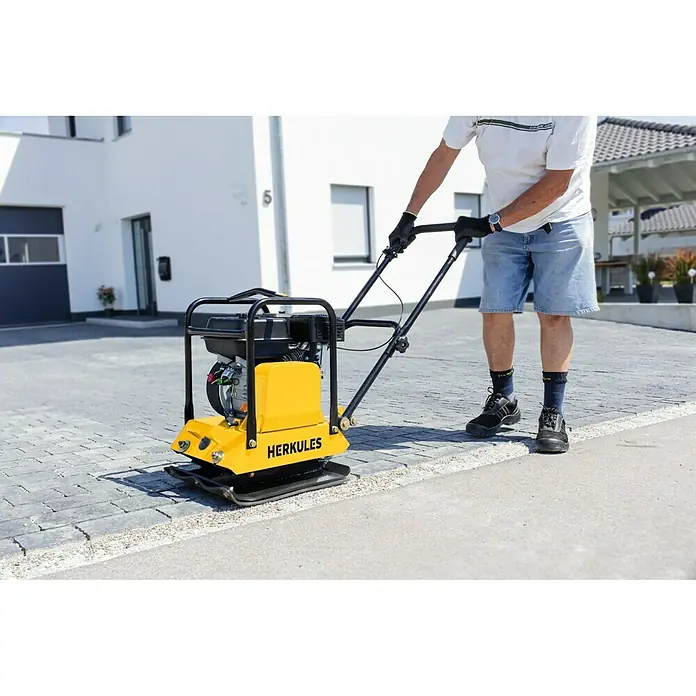 Herkules Vibroploča RP1200 - Snaga motora: 4,8 kW, Tlak kompresije: 1.500 kg
