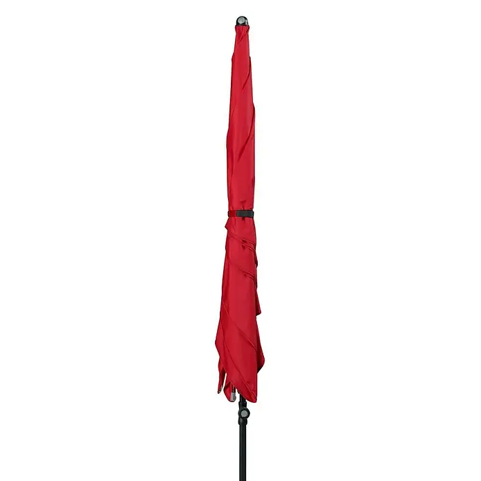 Doppler Sonnenschirm Sunline Waterproof - Rot, 230 x 190 cm - Rechte Seitenansicht