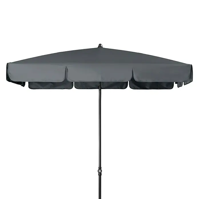 Doppler Sunline Sonnenschirm Sunline Waterproof Neo - Anthrazit, 185 x 120 cm - Vorderansicht