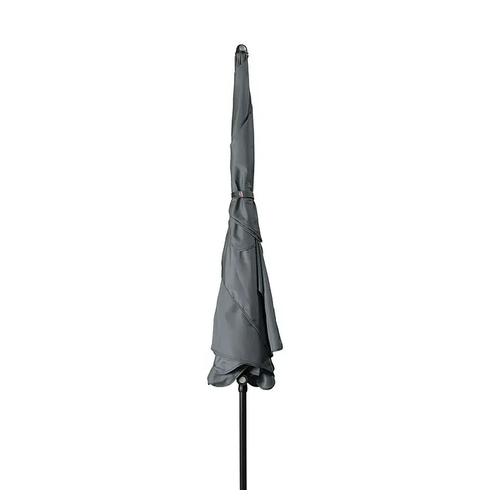 Doppler Sunline Sonnenschirm Sunline Waterproof Neo - Anthrazit, 225 x 120 cm - Rechte Seitenansicht