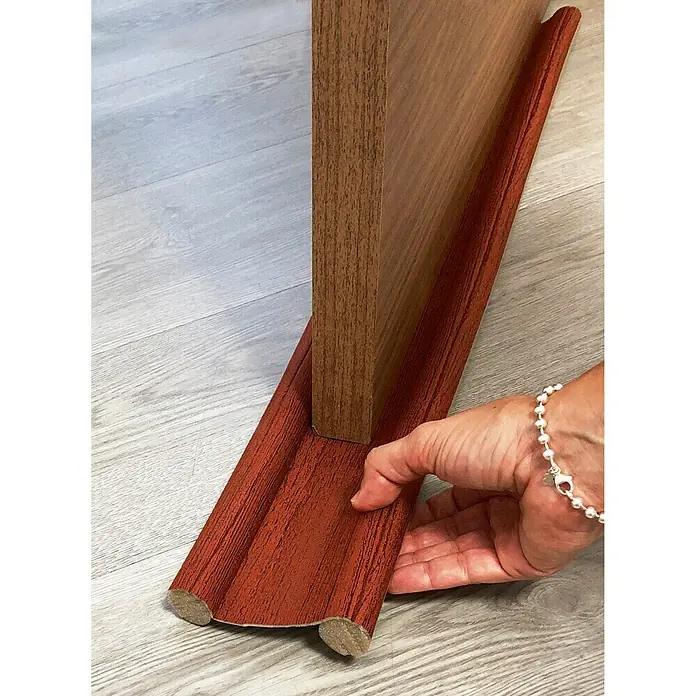 Burlete bajo puerta Rodillo sapelly - Largo: 95 cm, Suelos lisos
