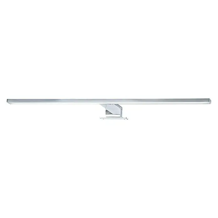 Briloner Aplique LED para espejo - 8 W, Plateado, L x An x Al: 60 x 10,3 x 3,6 cm