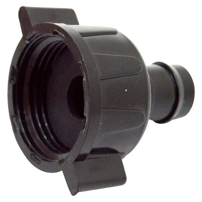 Conector para manguera goteo Hembra - ¾″, 16 mm, Plástico