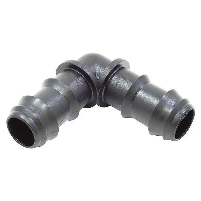 Codo goteo - Diámetro: 16 mm, 50 ud., Plástico