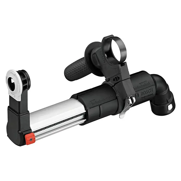 Bosch Professional Absaugvorrichtung GDE 16 Plus - Passend für: Bosch Professional Bohrhämmer 2 & 3 kg - Linke Seitenansicht
