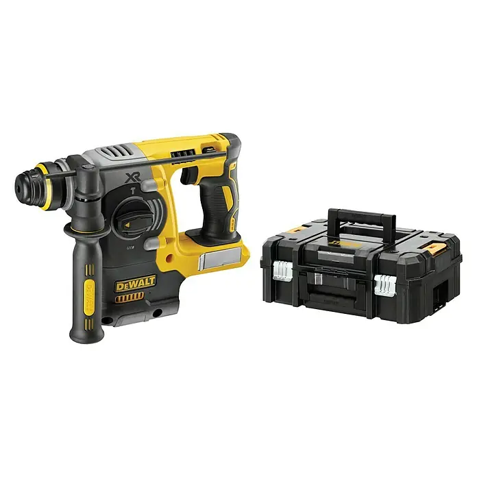 Dewalt XR Akku-Kombihammer DCH273NT - 18 V, Ohne Akku, Leerlaufdrehzahl: 0 U/min - 1.100 U/min, Einzelschlagstärke: 2,1 J - Linke Seitenansicht