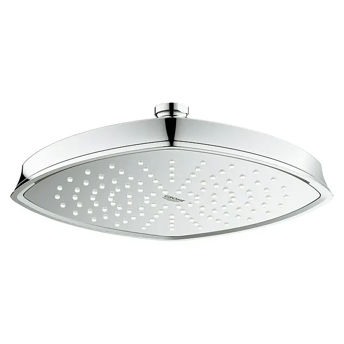 Grohe Kopfbrause Grandera 210 - 22,1 x 22,1 cm, 18 l/min bei 3 bar, Chrom - Vorderansicht