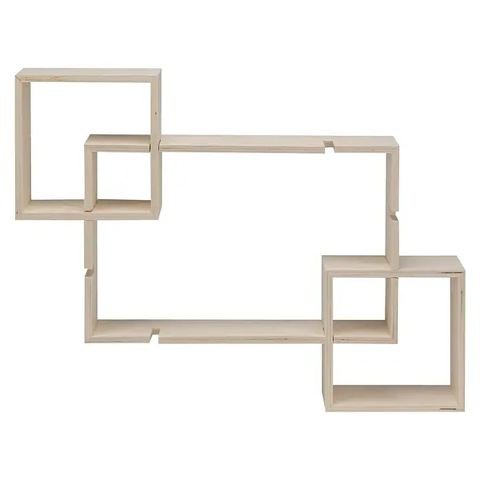 Rahmen-Set Design-Rahmen - 3 Stk., Holz, Rechteckig - Vorderansicht
