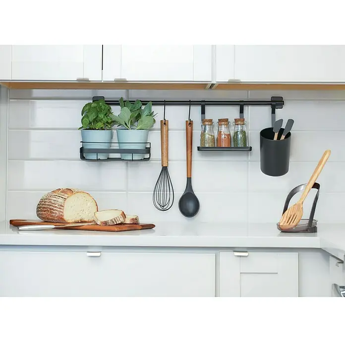 Barra para cocina Austin - Largo: 64,11 cm, Negro