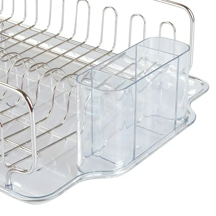 Escurreplatos Lupe - L x An x Al: 43 x 34,5 x 12,5 mm, Cromo