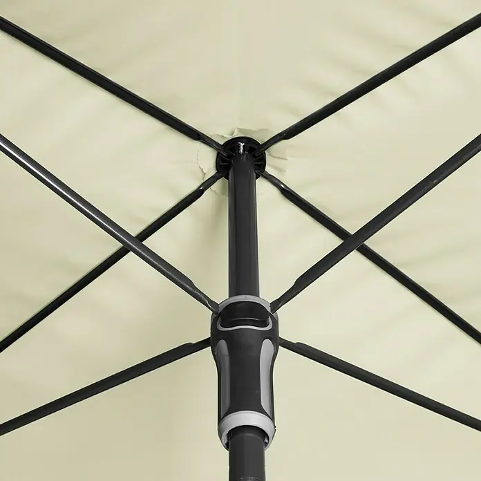 Doppler Sonnenschirm Sunline Waterproof III - Natur, 260 x 150 cm - Detailaufnahme