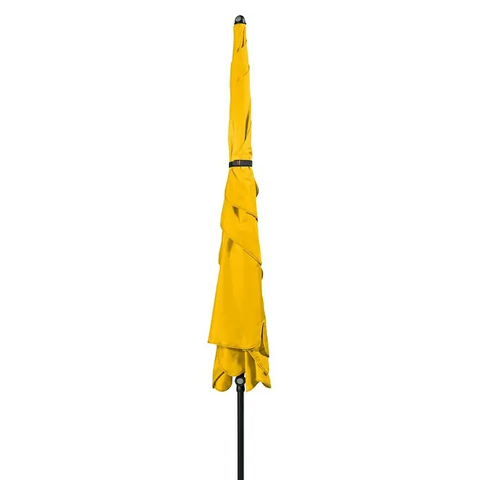 Doppler Sonnenschirm Sunline Waterproof III - Gelb, 260 x 150 cm - Rechte Seitenansicht