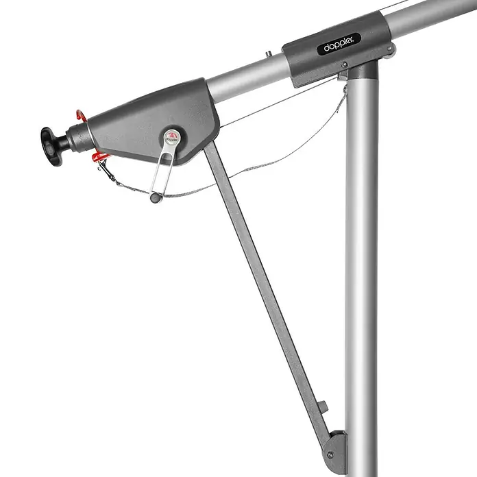 Doppler Sunline Pendelschirm - Greige, L x B: 298 x 225 cm - Detailaufnahme