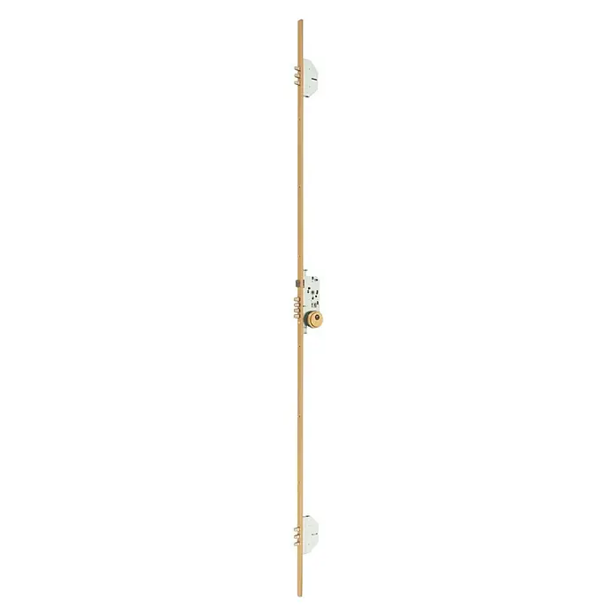 MCM Bombín para cerradura 702-3 con escudo 1850 A - L x An: 2.030 x 20 mm, Esmaltado, Oro, Anchura placa: 50 mm