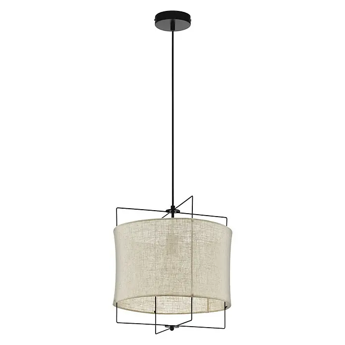 Eglo Bridekirk Pendelleuchte rund - Ø x H: 400 mm x 110 cm - Vorderansicht