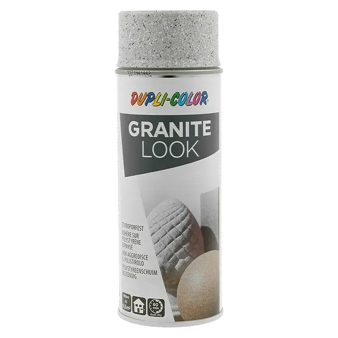 Dupli-Color Effect Sprej za granitni izgled - Svijetlosive boje, Granit, Brzo se suši, 400 ml - Pogled sprijeda