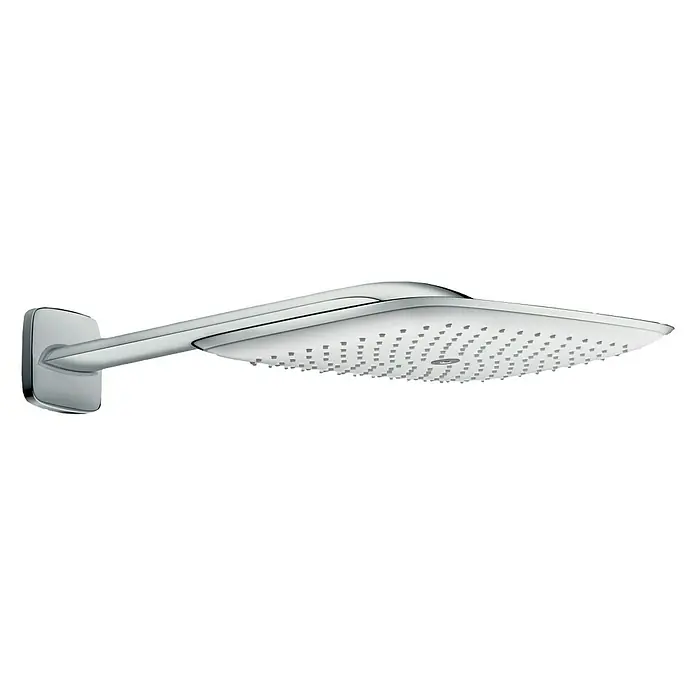 Hansgrohe Douchekopset PuraVida 400 - 26 x 39 cm, 21 l/min bij 3 bar, Wandmontage, Chroom - Vooraanzicht