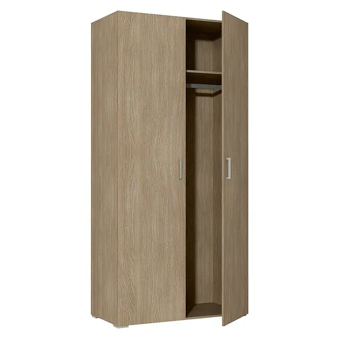 Finsa Organiza-T Módulo de armario - L x An x Al: 52 x 100 x 210 cm, Roble, Melamina