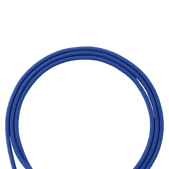 BAUHAUS USB kabel za punjenje - Plave boje, 1 m, USB C utikač, USB mikro utikač, Lightning utikač - Pogled sprijeda