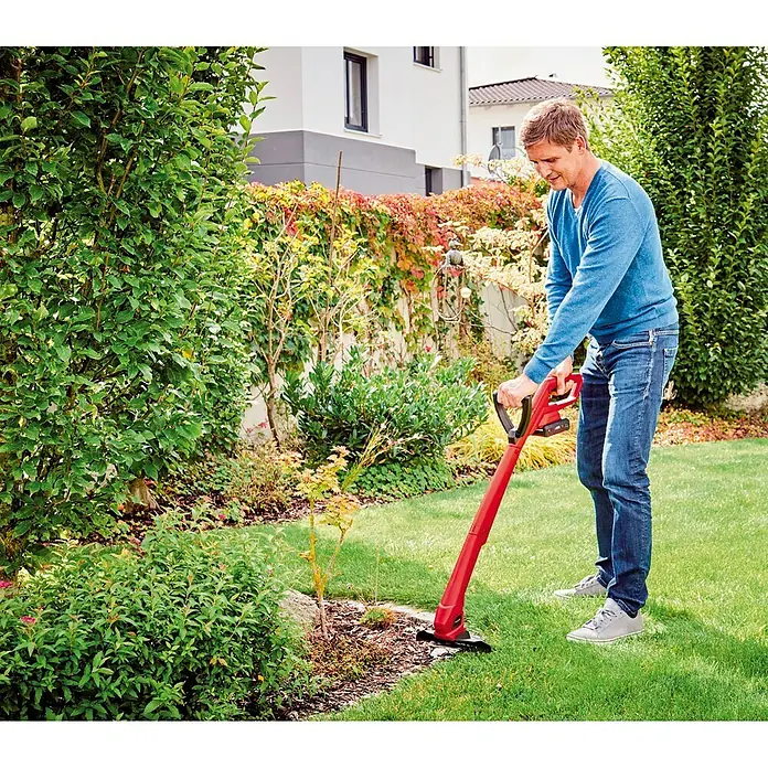 Einhell Power X-Change Recortabordes de batería GC-CT 18/24 - 18 V, Sin batería, Ancho de corte: 24 cm