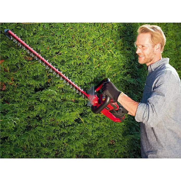 Einhell Power X-Change Cortasetos de batería Arcurra - Tensión de la batería: 18 V, Tipo de batería: Iones de litio, Número de baterías: Sin batería, Longitud de corte: 55 cm