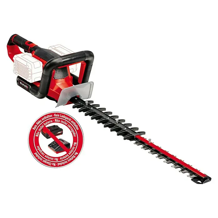 Einhell Power X-Change Cortasetos de batería GE-CH 36/65 Li-Solo - 36 V, Sin batería, Longitud de corte: 65 cm
