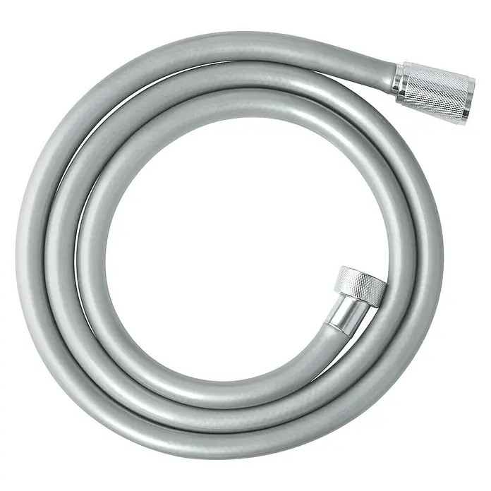 Grohe Brauseschlauch Rotaflex - Länge: 175 cm, ½″, Kunststoff, Chrom - Vorderansicht