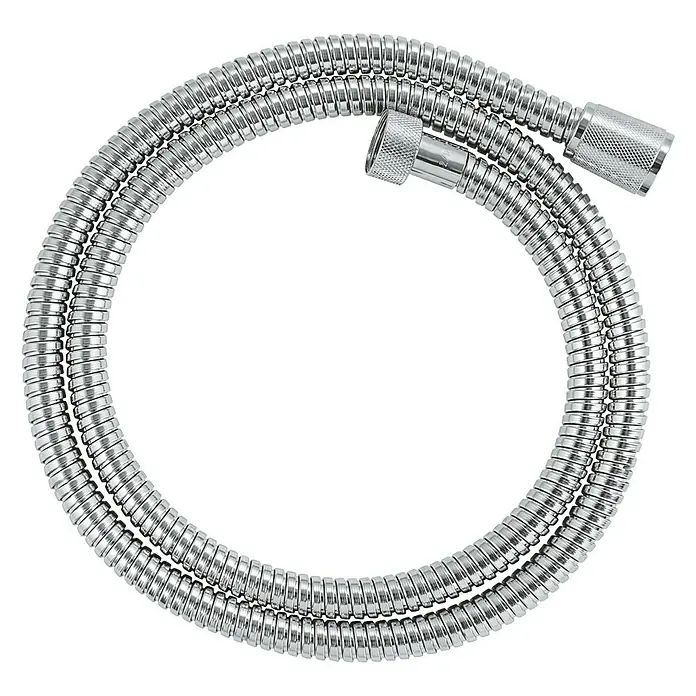 Grohe Brauseschlauch Relexaflex Longlife - Länge: 125 cm, ½″, Metall, Chrom - Vorderansicht