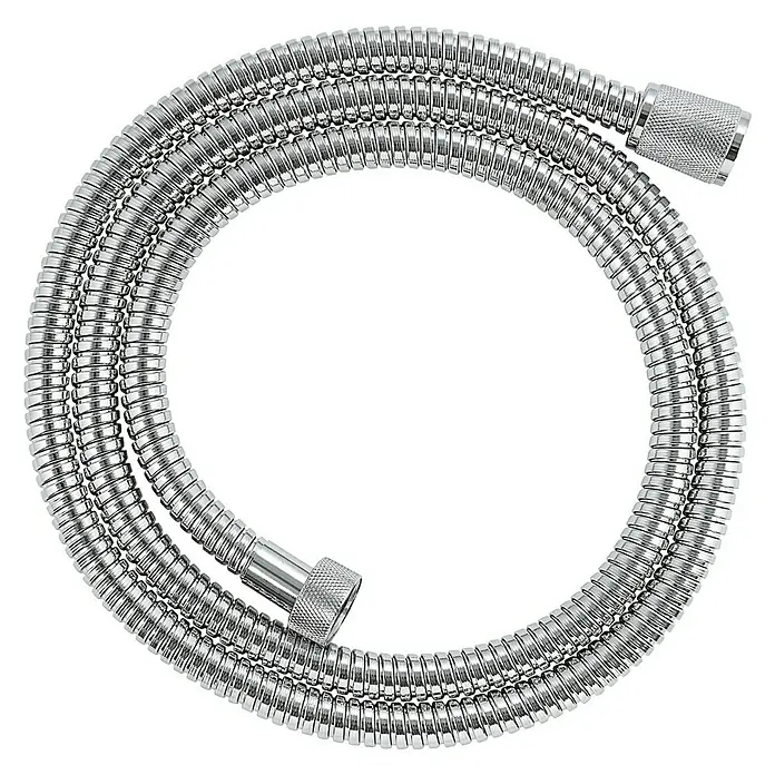 Grohe Brauseschlauch Longlife - Länge: 150 cm, ½″, Metall, Chrom - Vorderansicht