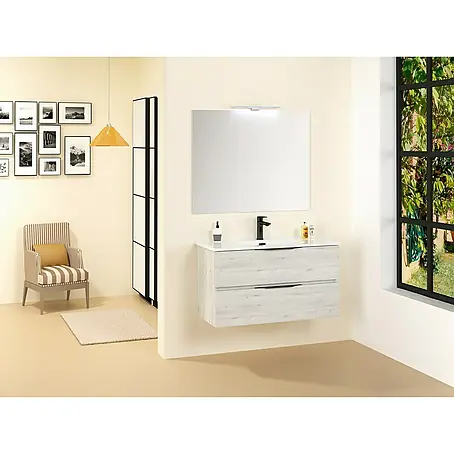 Conjunto de mueble de baño Bruna Slim