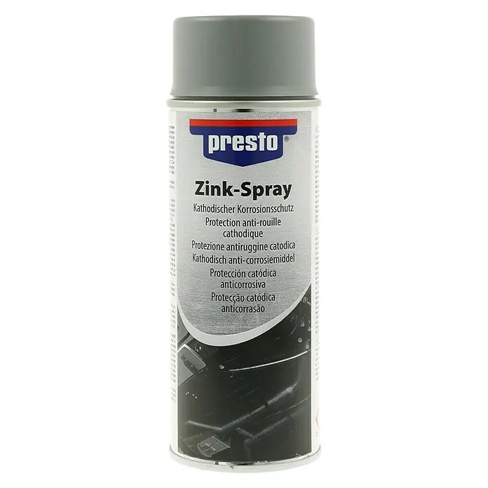 Presto Zinkspray - 400 ml, Zink, Schnelltrocknend - Vorderansicht