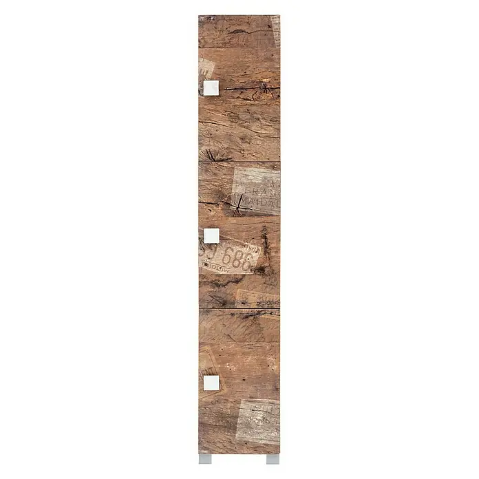 Schildmeyer Edia Hochschrank - 30 x 23 x 168 cm, Panamaeiche - Vorderansicht